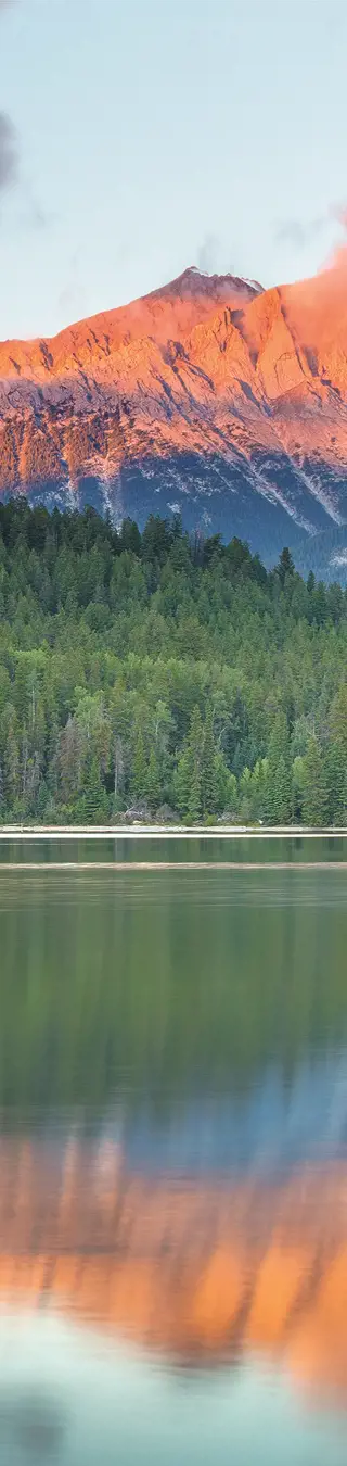 Sonnenuntergang im Naturparadies